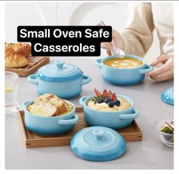 Small oven safe casseroles