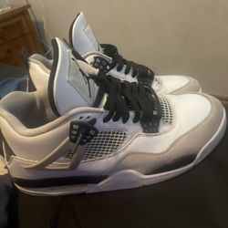 Size 12 Jordan 4 Military Black 