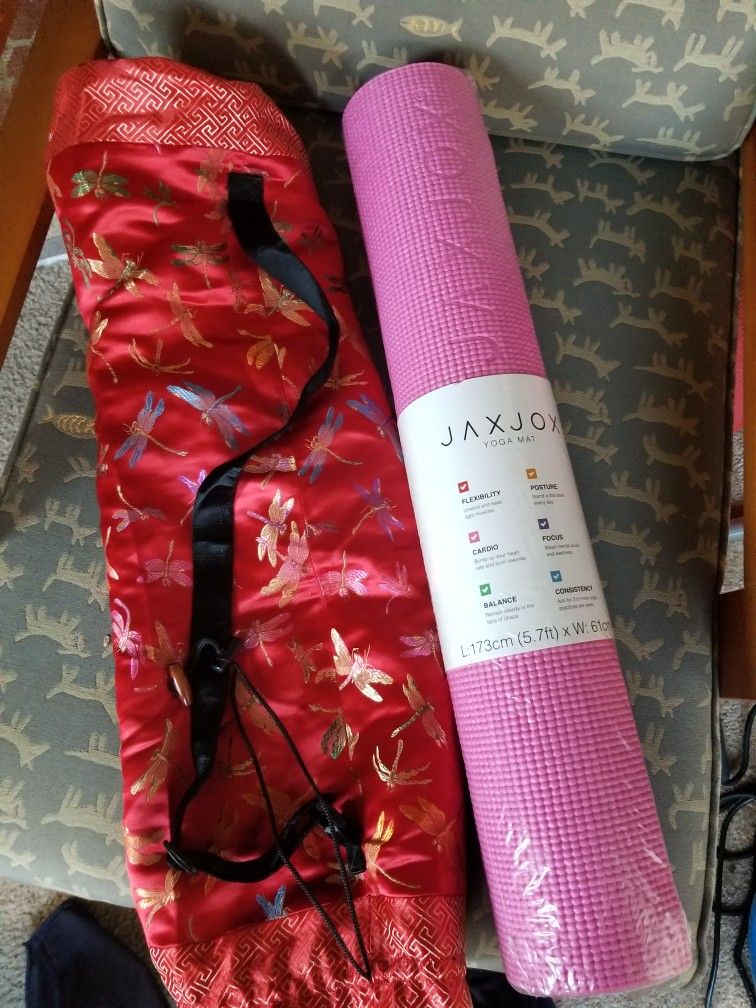 New Yoga Mat And Gorgeous Yoga Bag 