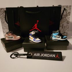 3d Mini Air Jordan One Keychain