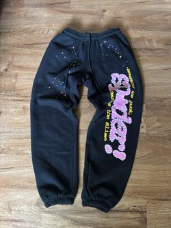 Black Sp5der pants