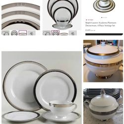 Vintage Ralph Lauren Academy Platinum China  TAKING OFFERS