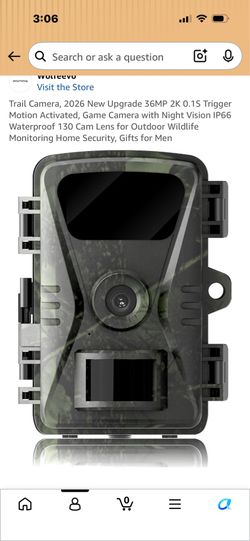 📷 Cámara de Rastreo / Seguridad para Exteriores – Nueva