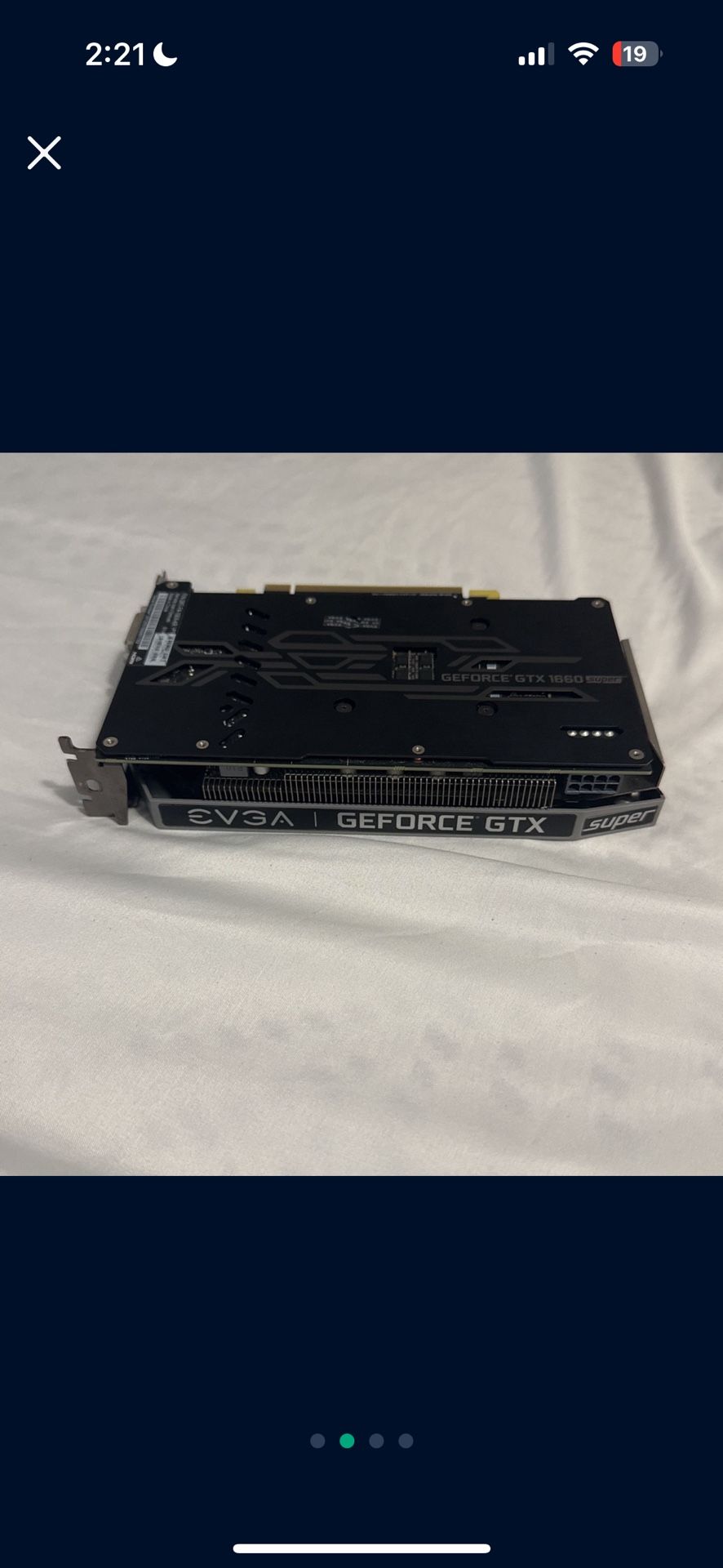 EVGA Nvidia GTX 1660 Super