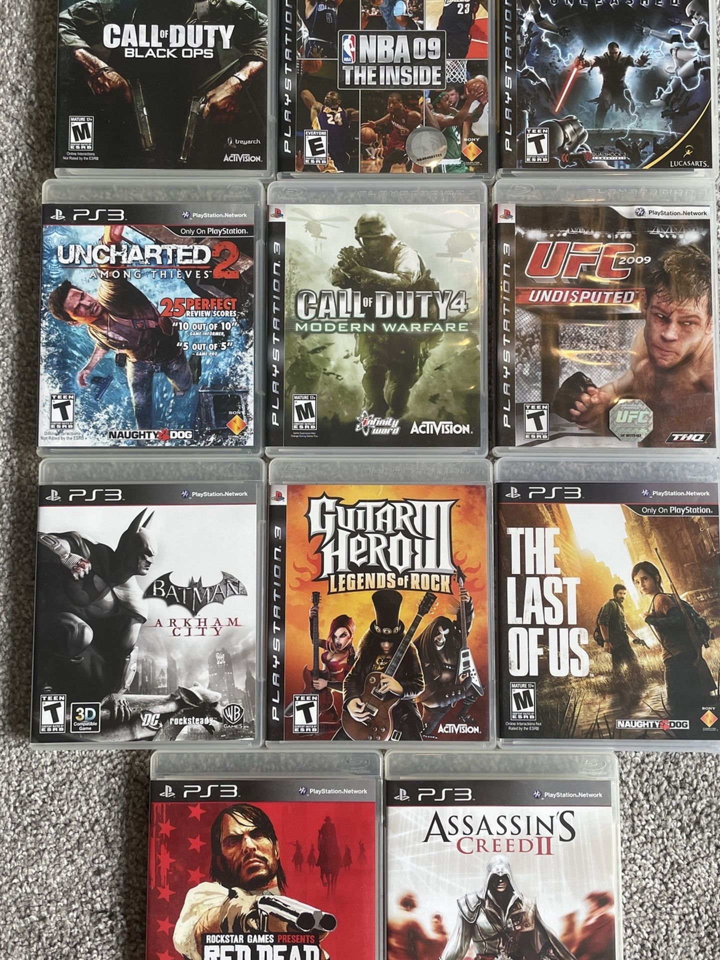 Playstation 3, PS3 games