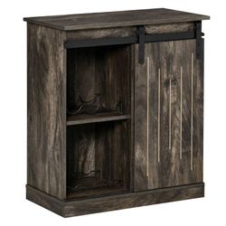 Industrial Wine Cabinet, Sideboard Storage Cabinet, Serving Bar Buffet
