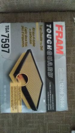 Fram Tough Guard TGA7597 Air Filter 7597