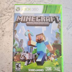 Minecraft  for Microsoft Xbox 360 video game system