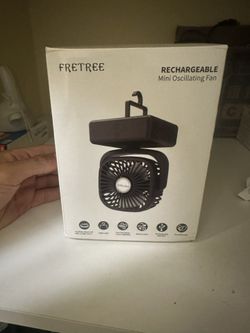 Mini Fan Rechargeable, Unopened Box