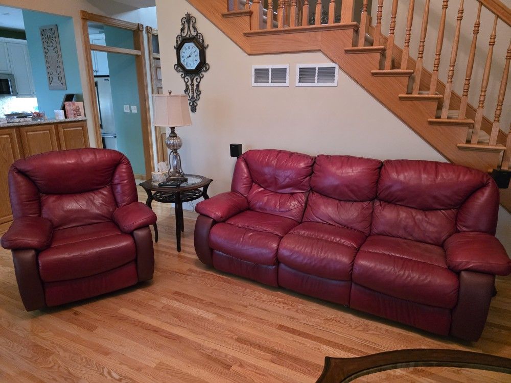 Couch And Recliner