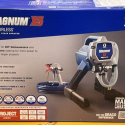 NEW! Graco Magnum X5 Airless 3000 PSI Stand Paint Sprayer w/Receipt
