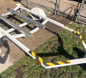 Single jetski trailer