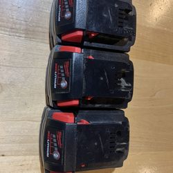 Milwaukee XC 5.0 Batteries