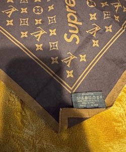 Supreme X Louis Vuitton bandana