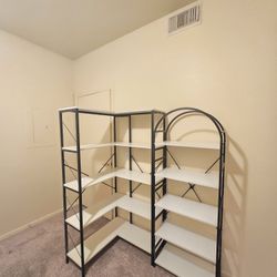 Black And White Bookshelf 