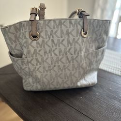 Michael Kors Leather Tote Bag