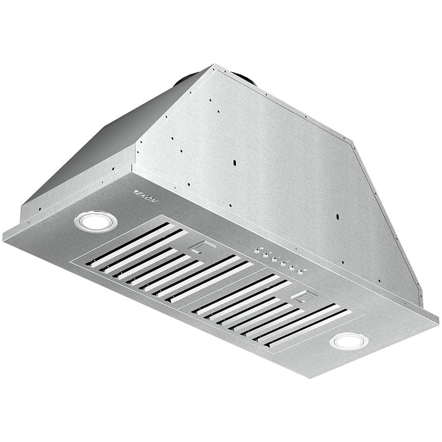 Range Hood Insert, EKON NAB01-30IN 900CFM Built-in Range Hoods Ducted/Ductless with 4-Speed Soft Touch Panel Control/Dishwasher-safe Filters, Kitchen