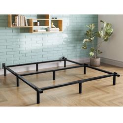 Full-Size, 7 Inch Metal Bed-Frame-Full for Box Spring, Quick & Easy Assembly, Heavy Duty