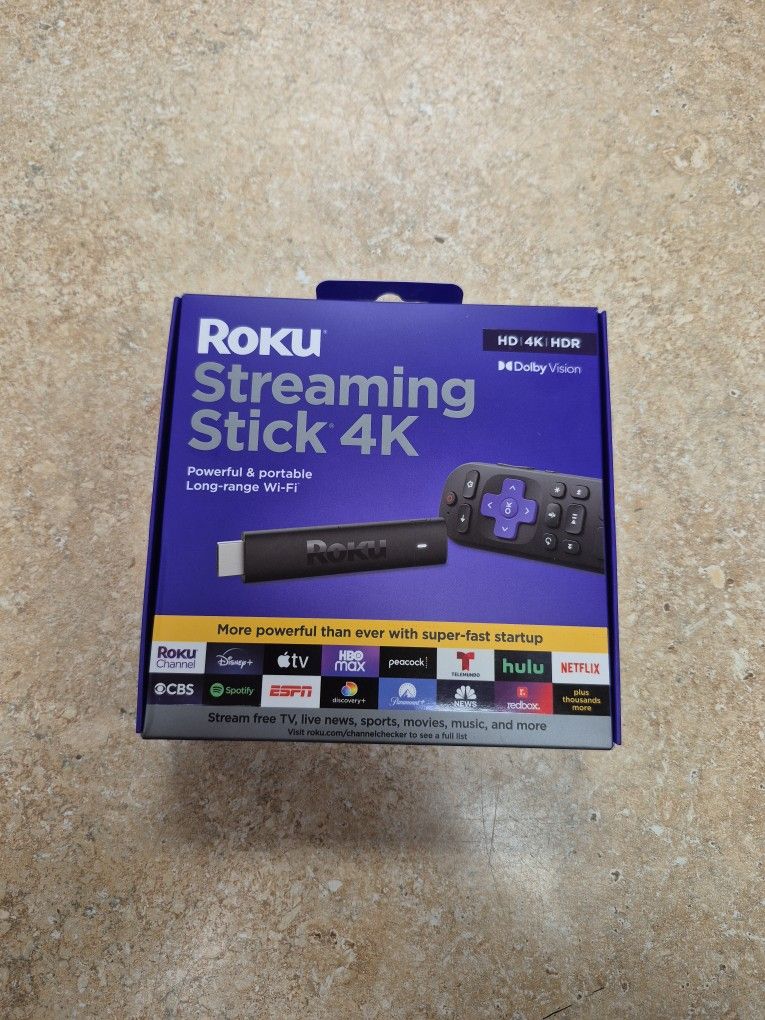NEW Roku Streaming Stick 4K HDR 3820R2
