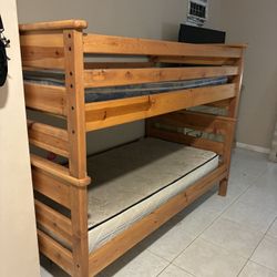 Wood Bunk Beds 