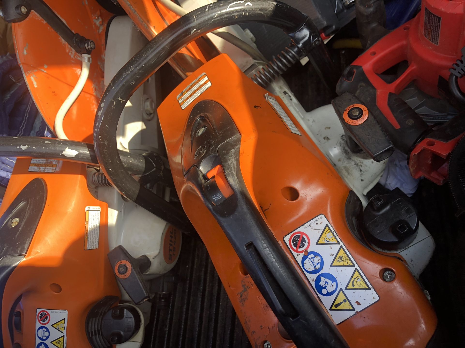 STIHL TS420 CONCRETE SAW