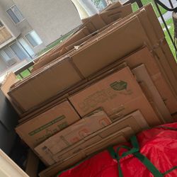 a ton of boxes 