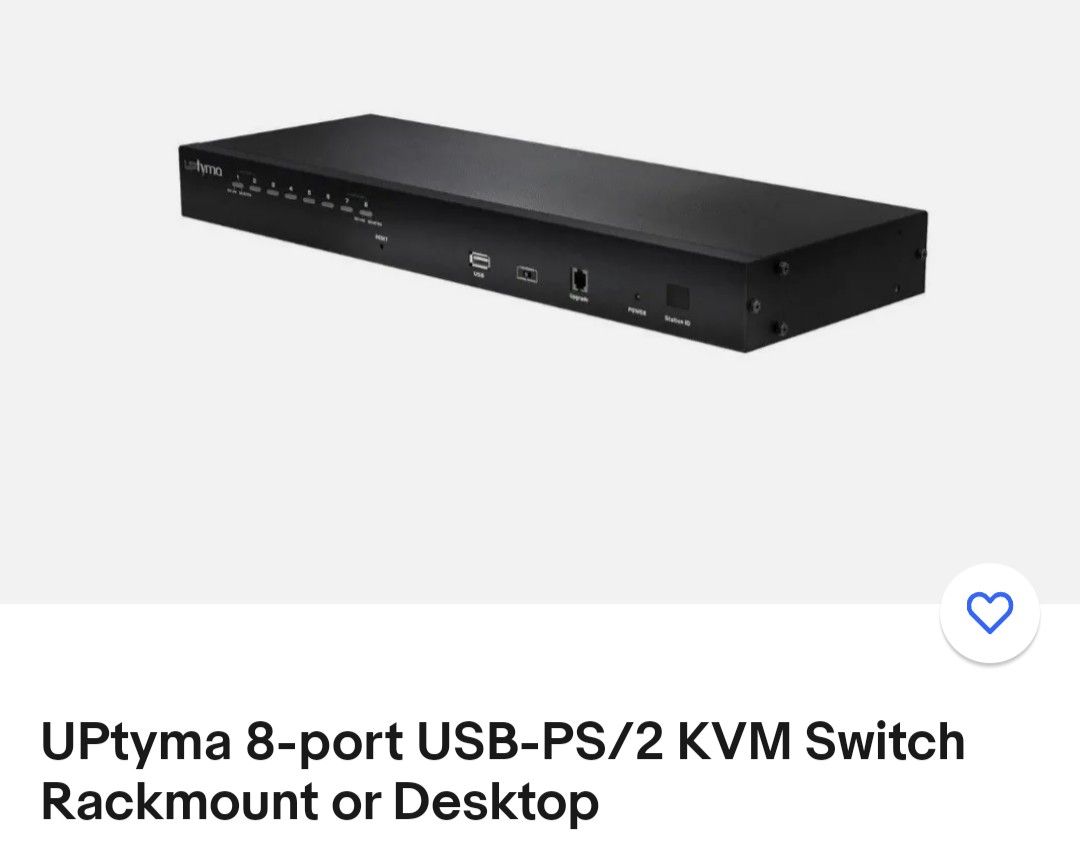 UPTYMA 8- port USB PS/M Switch