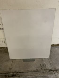 Heavy duty dry erase white board (magnetic version!)