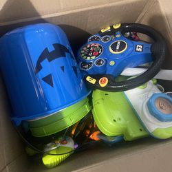 FREEE BOX OF TOYS 