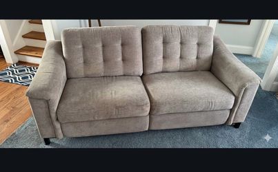Modern Style Tan Lazy Boy Couch