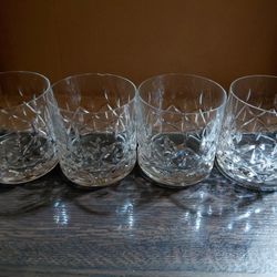 Crystal Whiskey Glasses