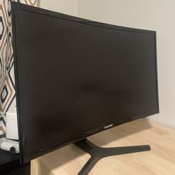 SAMSUNG 24" Class Curved Full HD (1920 x 1080) 60Hz 4ms FreeSync Monitor