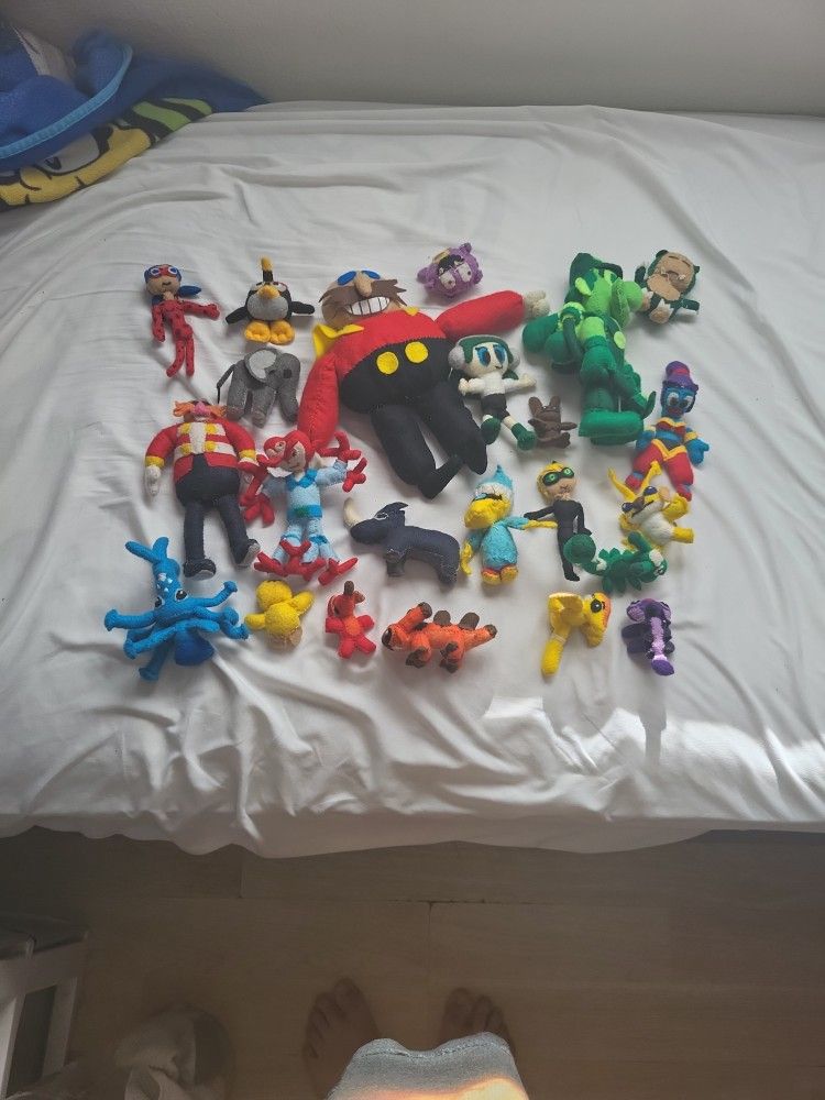Different Characters Plushie