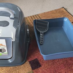 Cat Litter Box & Scoop