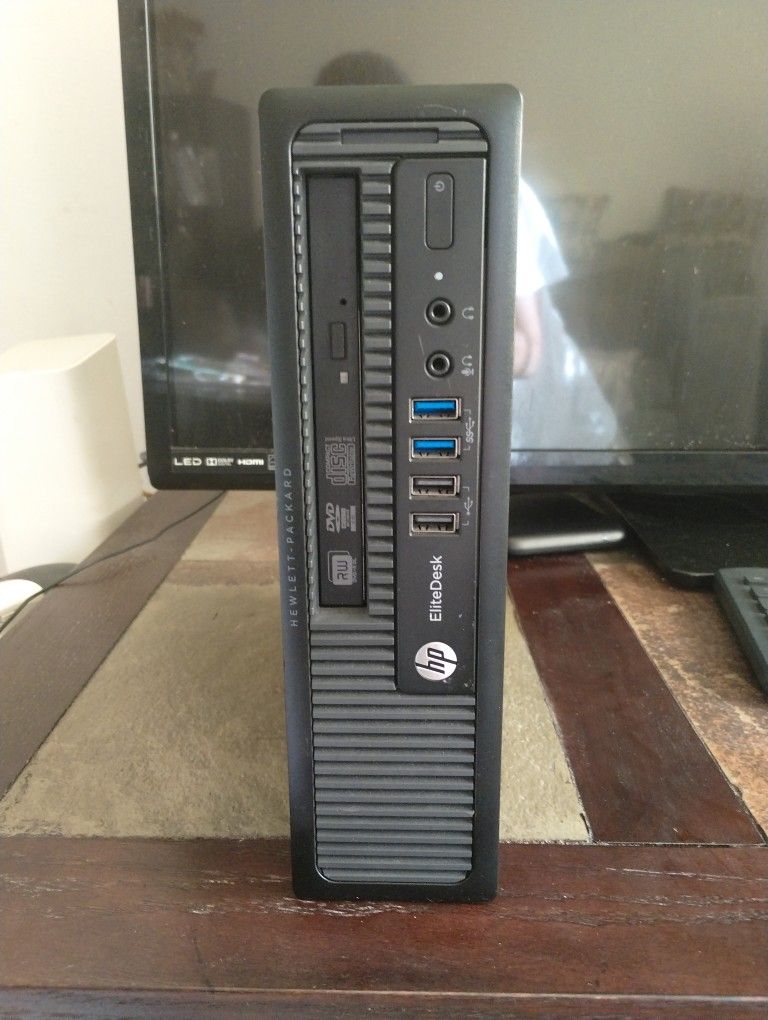 HP EliteDesk 800 G1 USDT Core i5-4570S 3.2GHz 8GB RAM 500gb Hard Drive- PC Only