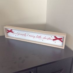 Merry Christmas Sign