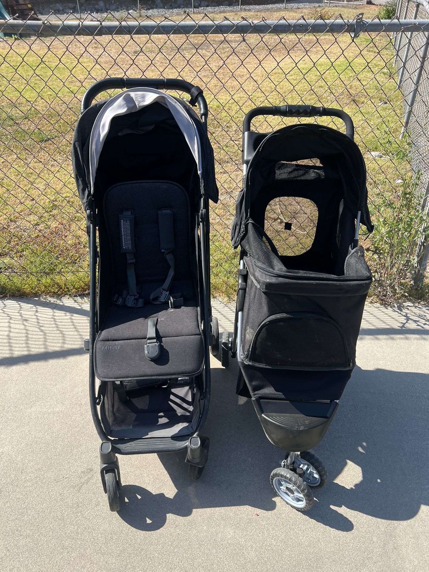 Baby Stroller, Dog Stroller And Running Stroller.