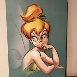Tinker bell painting