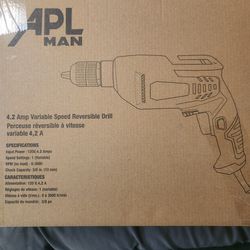 Brand New APL man Drill Corded