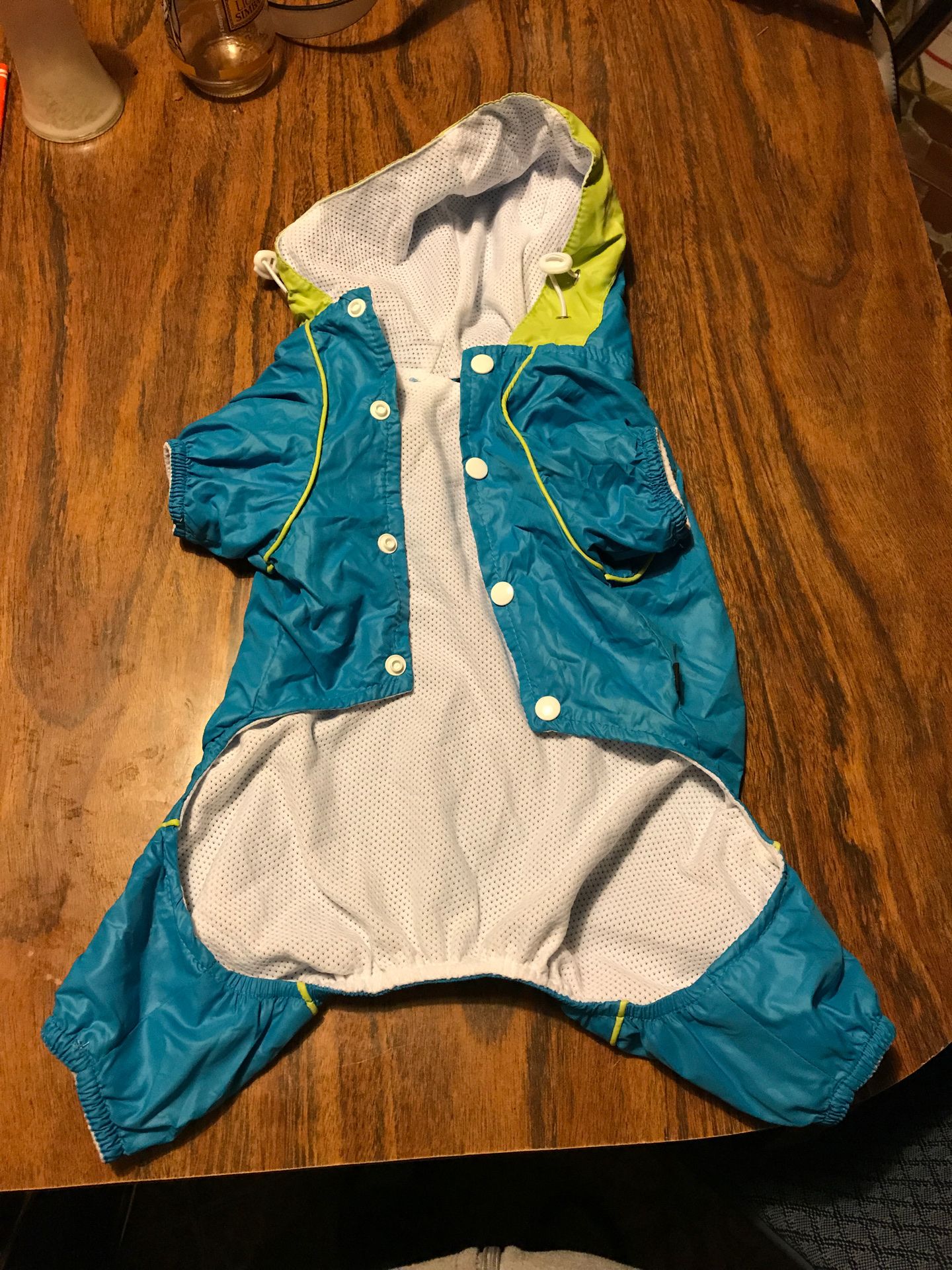 raincoat for a small puppy