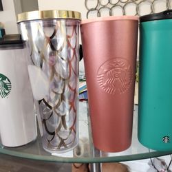 Starbucks Tumblers, Cups .60 Takes All