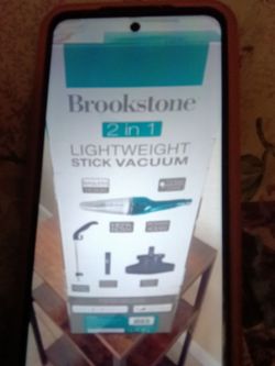 Brookstone Lightweight Stick Vacuum