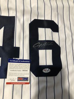 Andy Pettitte Signed Jersey - PSA DNA