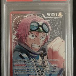 2025 One Piece OP 11 EN #001 Koby Alternate Art PSA 9 MINT