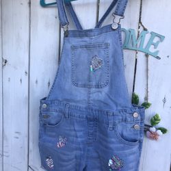 Girls Justice Overalls