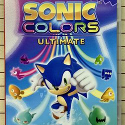 Sonic Colors Ultimate Nintendo Switch Game