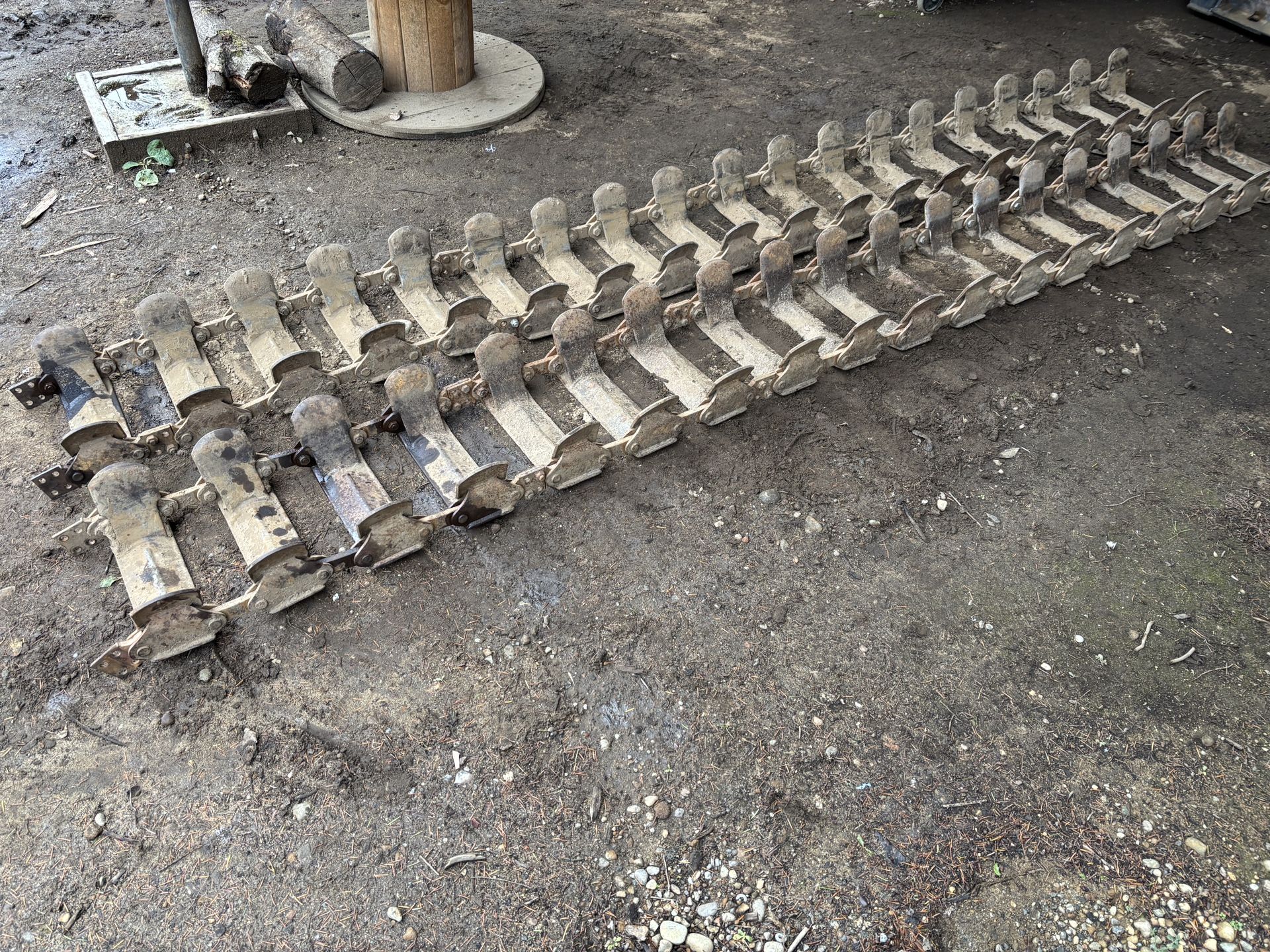 Skid Steer Tracks Over Tires