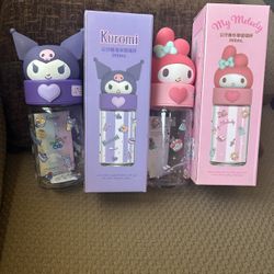 My Melody And Kuromi Glass Cups/ Hablo Español 