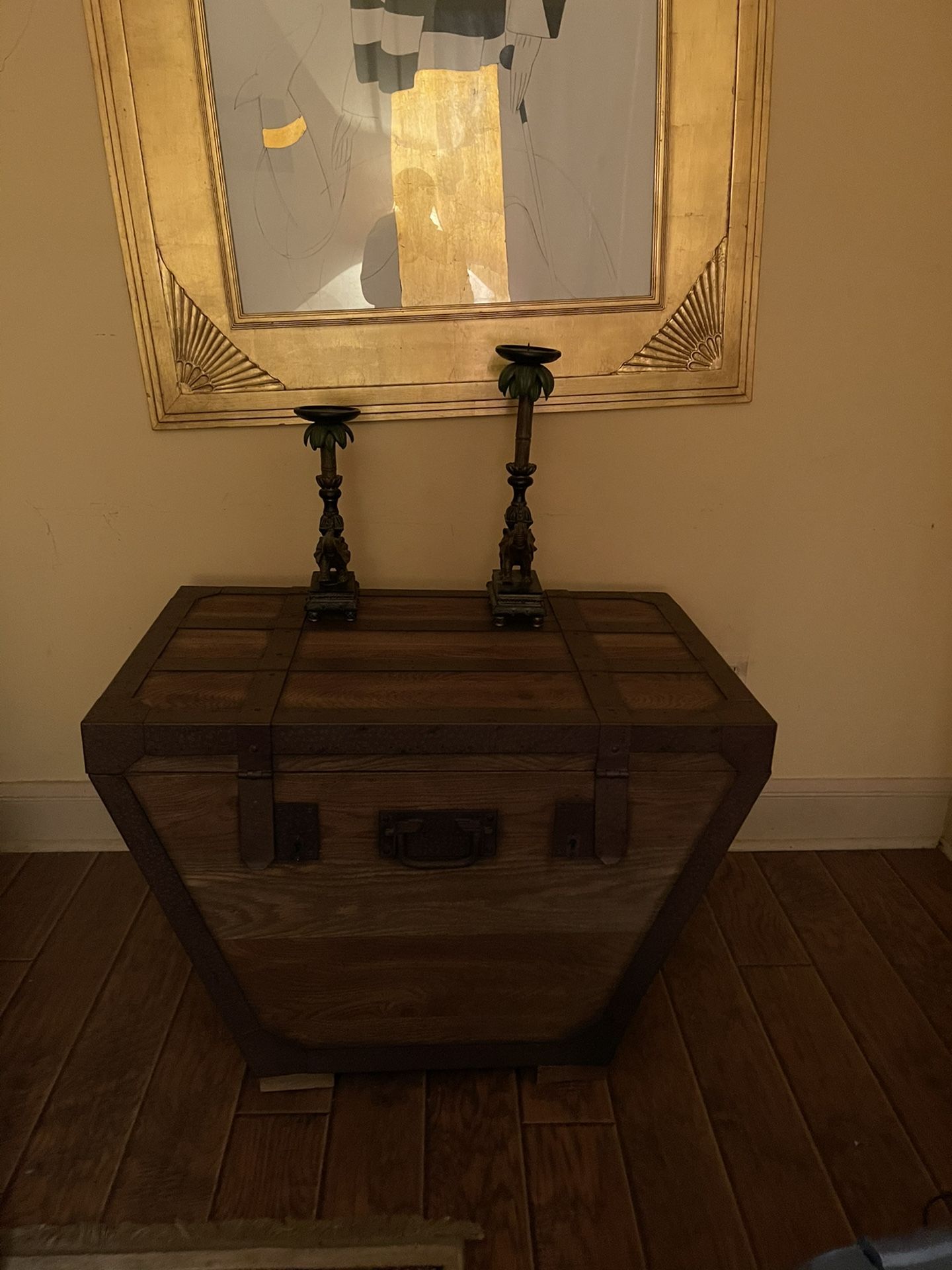 2 End Tables / Trunk Restoration Hardware