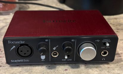 Focusrite Scarlett solo
